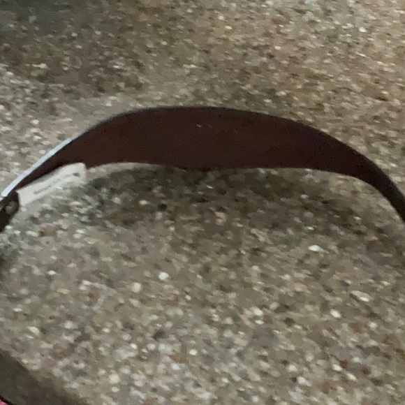 Hand made in uk . Leather dog , will fit a small dog with a 10” neck. - Picture 2 of 3